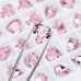 DZ 3025 5.5*5mm 6.5*6mm 8.6*8mm 11*10MM 15.5*14mm Heart fancy stone crystal Rhinestone 